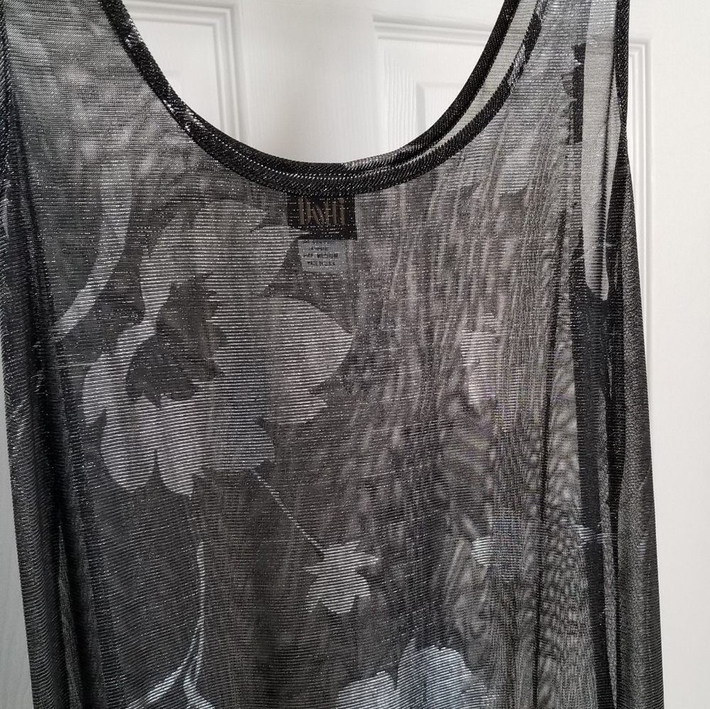 Sheer, Flowing Coverup